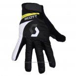 2020 Scott Full Finger Gloves Black White (3)